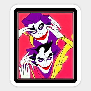 Evil Laughs at You Every Halloween Costume Sticker